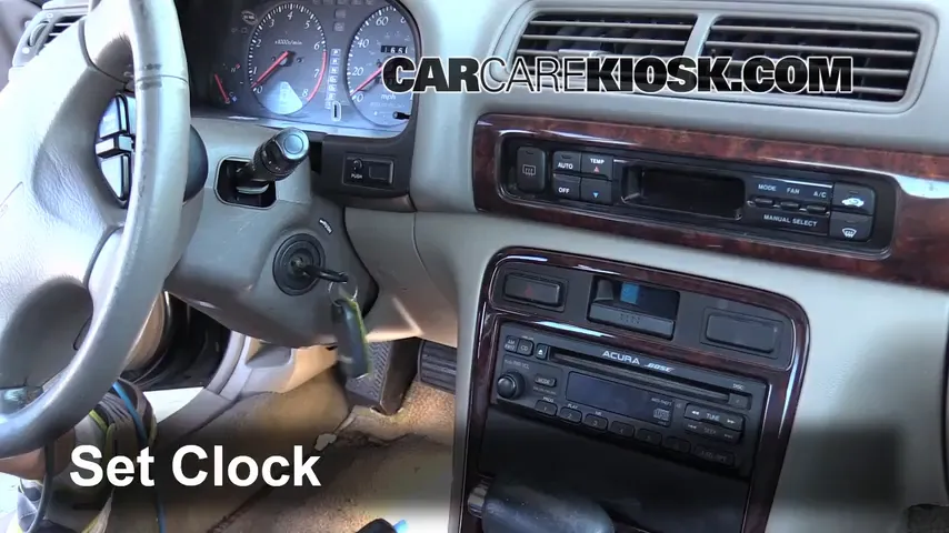 1999 Acura CL Premium 3.0L V6 Clock